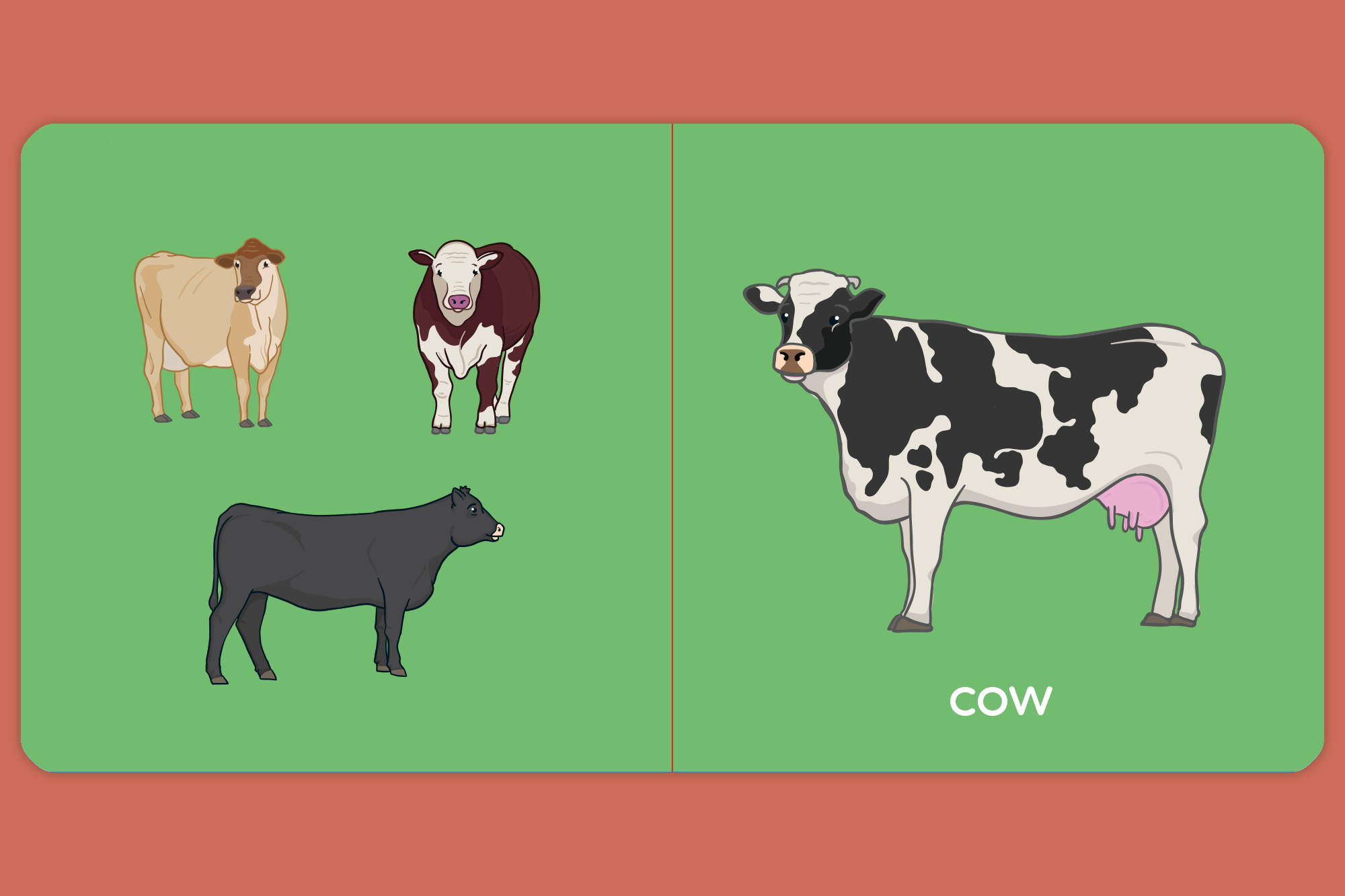 Animals on the Farm Board Book