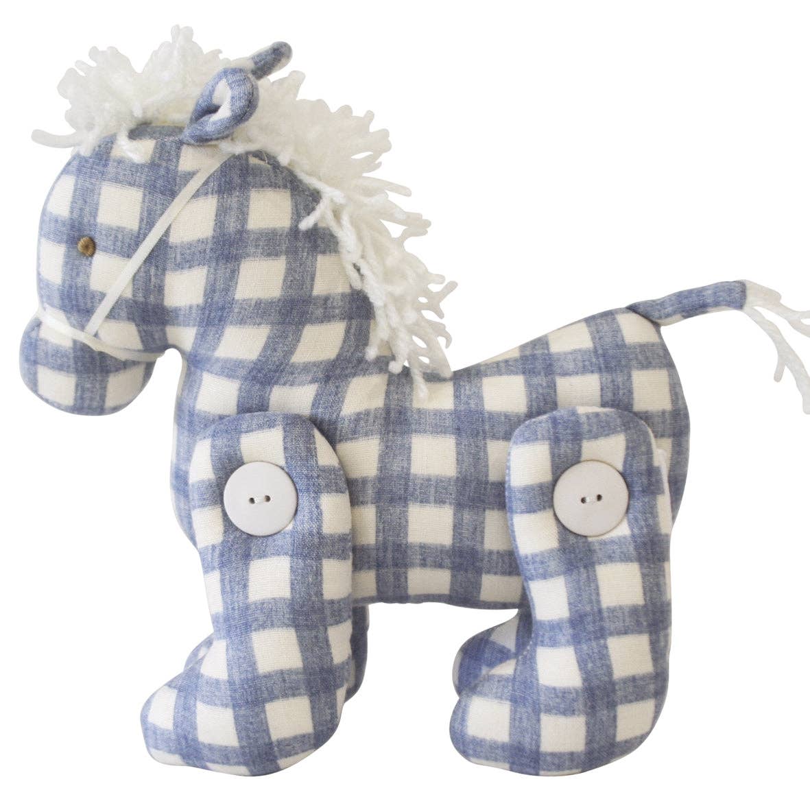 Alimrose Jointed Pony | Chambray Check