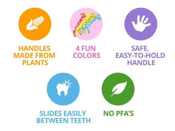 Jack N' Jill | Biodegradable Floss Picks 30pcs