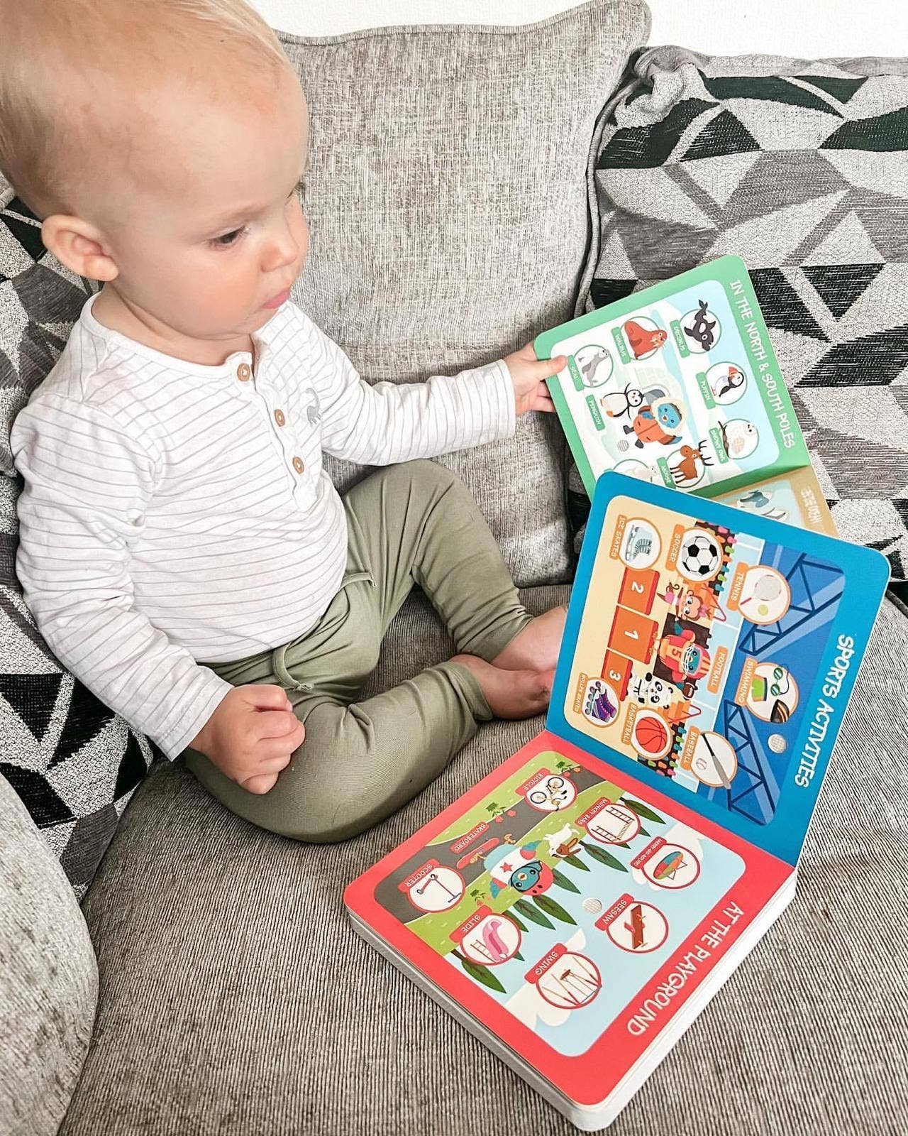 Ditty Bird | Baby Sound Vocabulary Book | First 100 Places