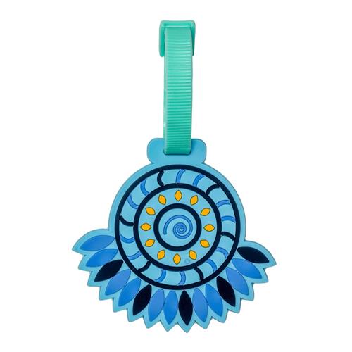 Spencil Bag Tag - Boho Blue