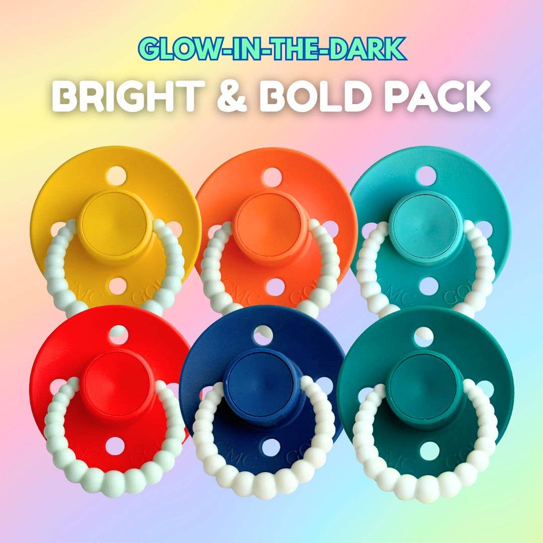 CMC Bubble (GLOW) Dummy Pre Packs (6 Pack) - Neutral Pack / Size 1 (NB-6m)