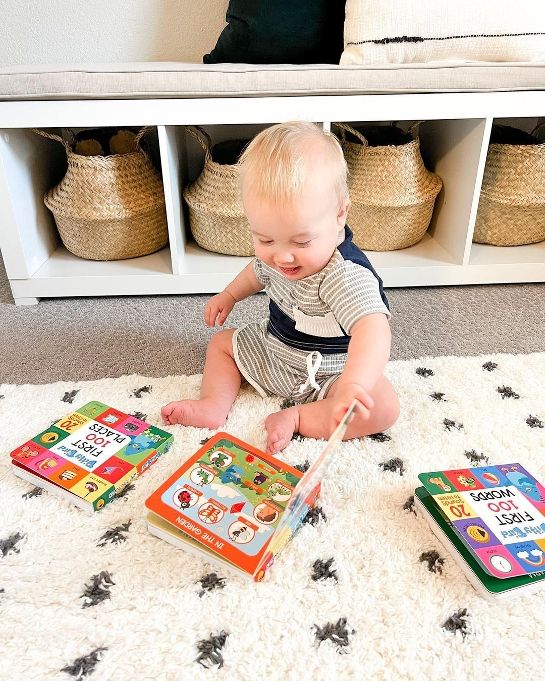 Ditty Bird | Baby Sound Vocabulary Book | First 100 Places