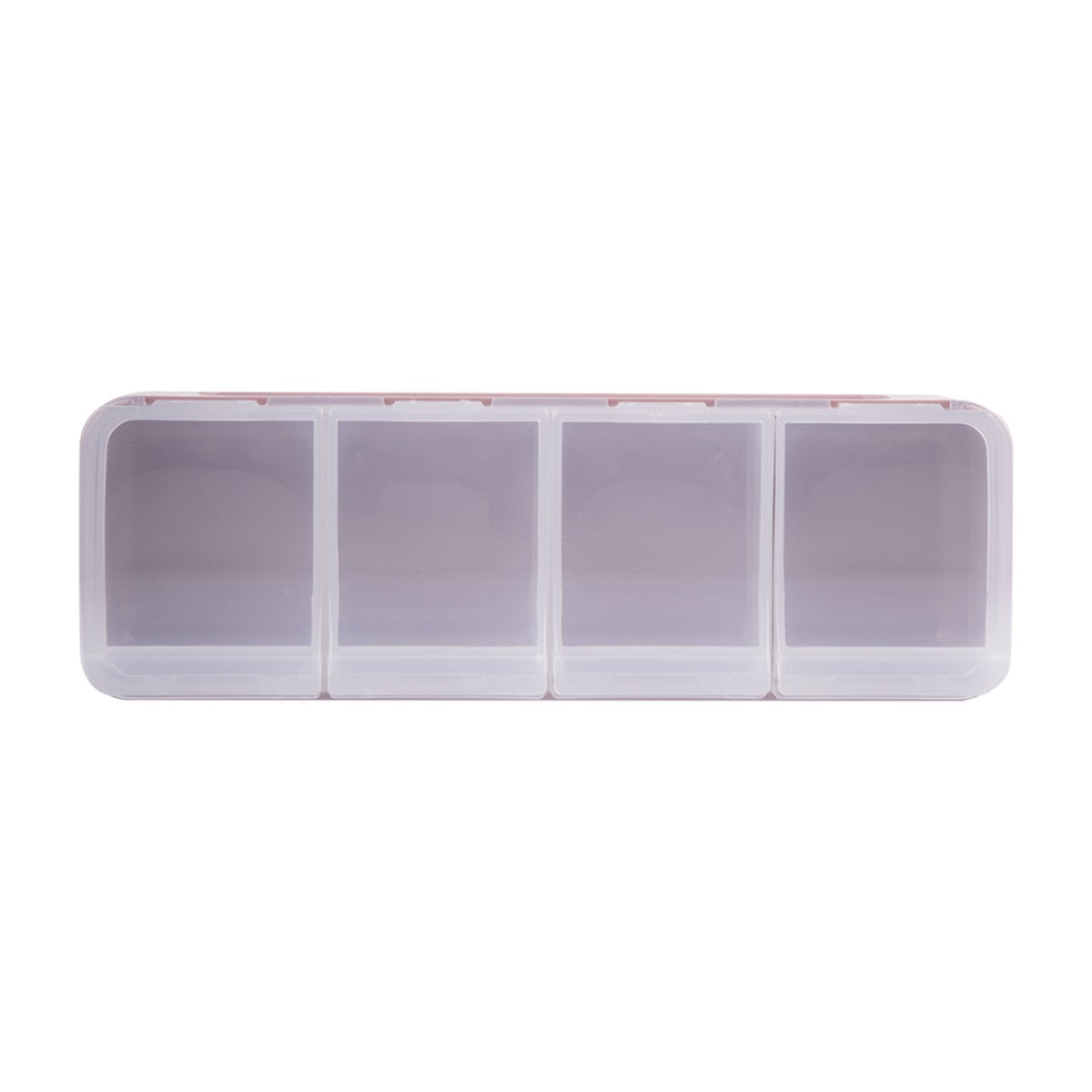 Melii Luxe 4 Compartment Snackle Box | Pink