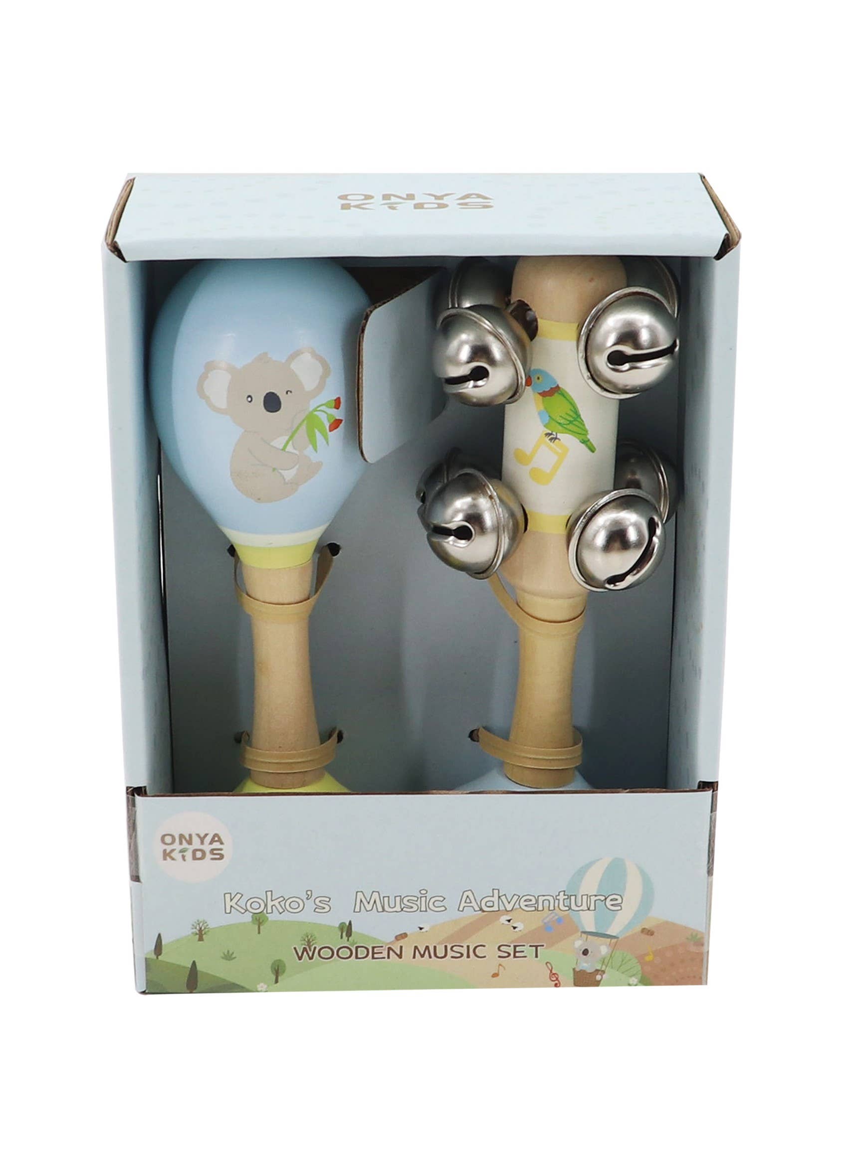 ToysLink KoKo's Music Adventure 2 pcs Set | Rainbow Lorikeet
