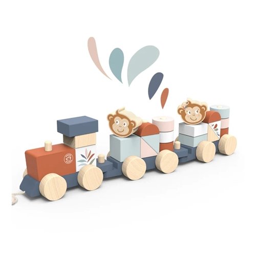 Speedy Monkey Stacking Train