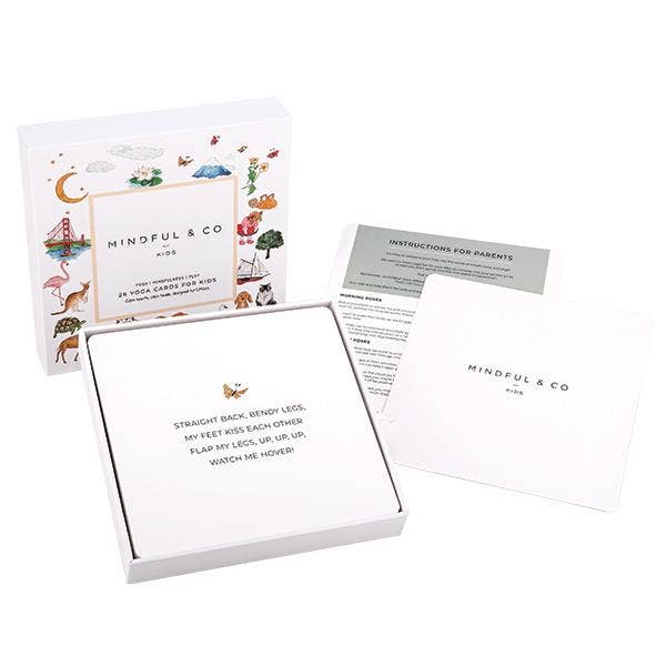 Mindful and Co Kids - Yoga Flash Cards for Kids – Calm, Focus & Movement