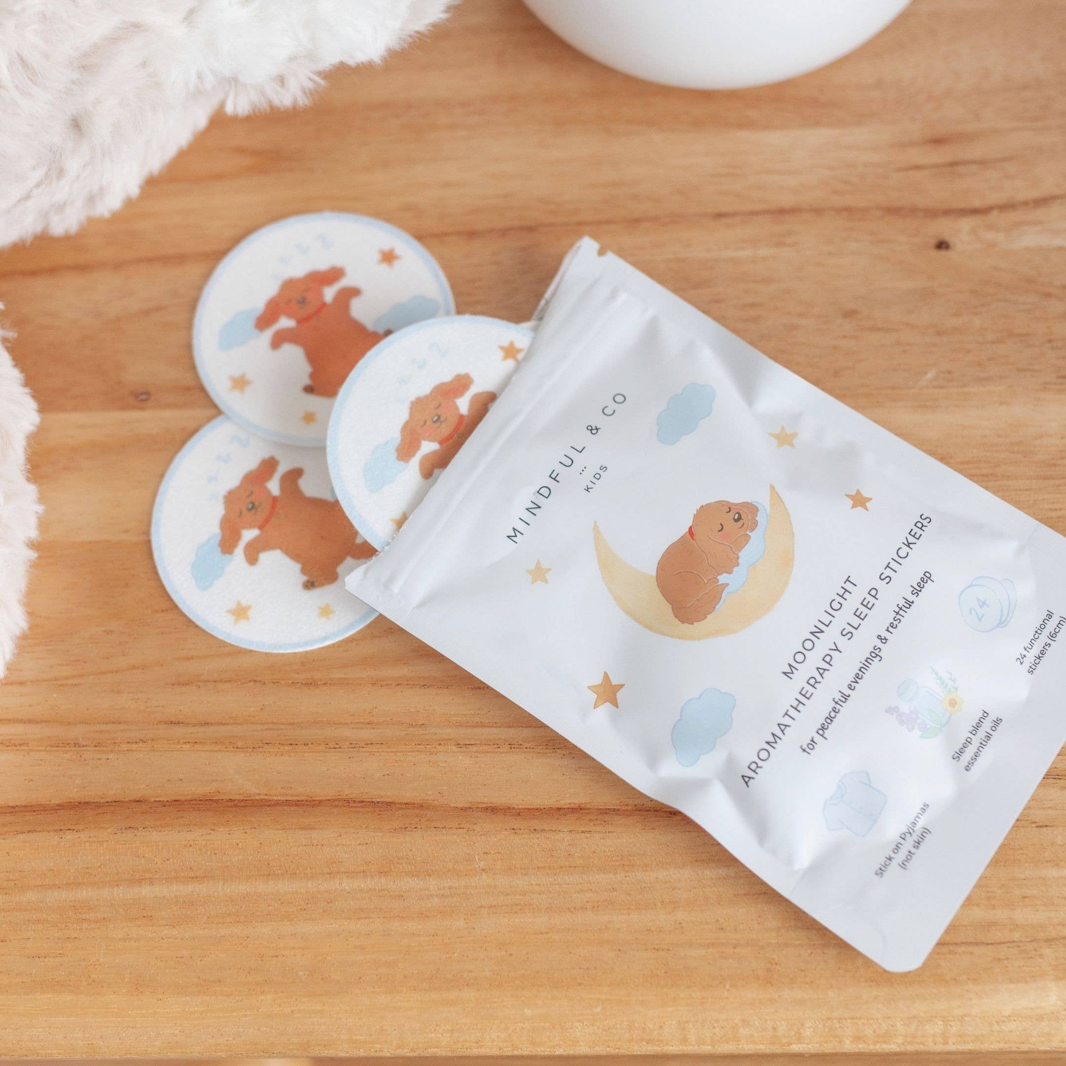Mindful and Co Kids - Moonlight Aromatherapy Sleep Stickers – Calm & Sleep Support
