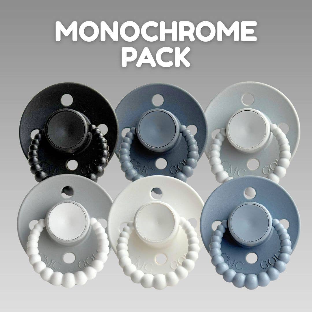 CMC Bubble Dummy Pre Packs (6 Pack) - Pastel Pack / Size 1 (NB-6m)