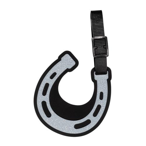 Spencil Bag Tag - Black and White Horses