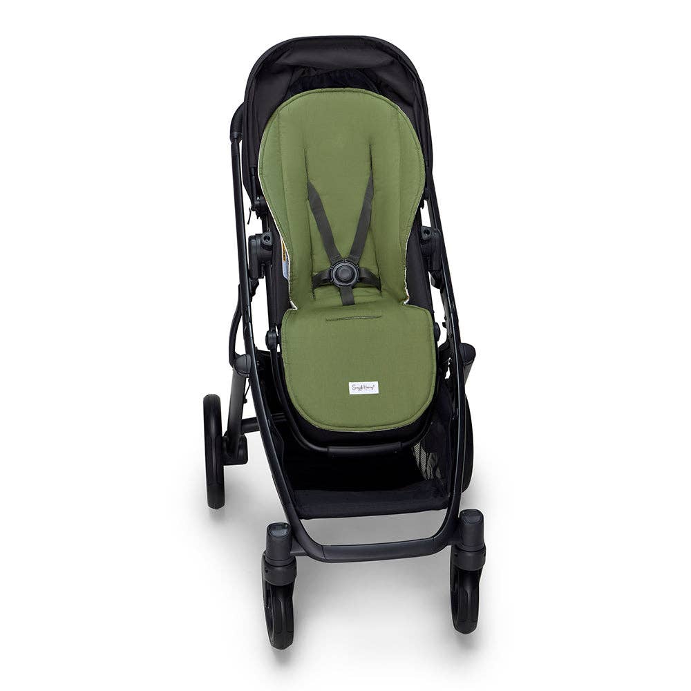 Snuggle Hunny - Diggers & Tractors Universal Organic Pram Liner