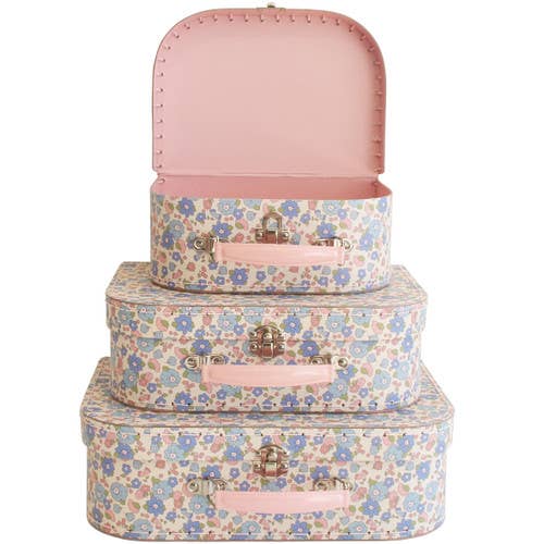 Alimrose | Suitcase Set 3pc | Liberty Blue