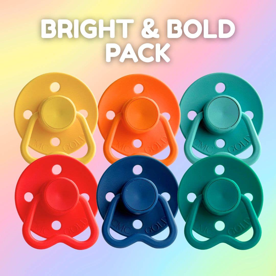 CMC Hold Me Dummy Pre Packs (6 Pack) - Coastal Calm Pack / Size 1 (NB-6m)
