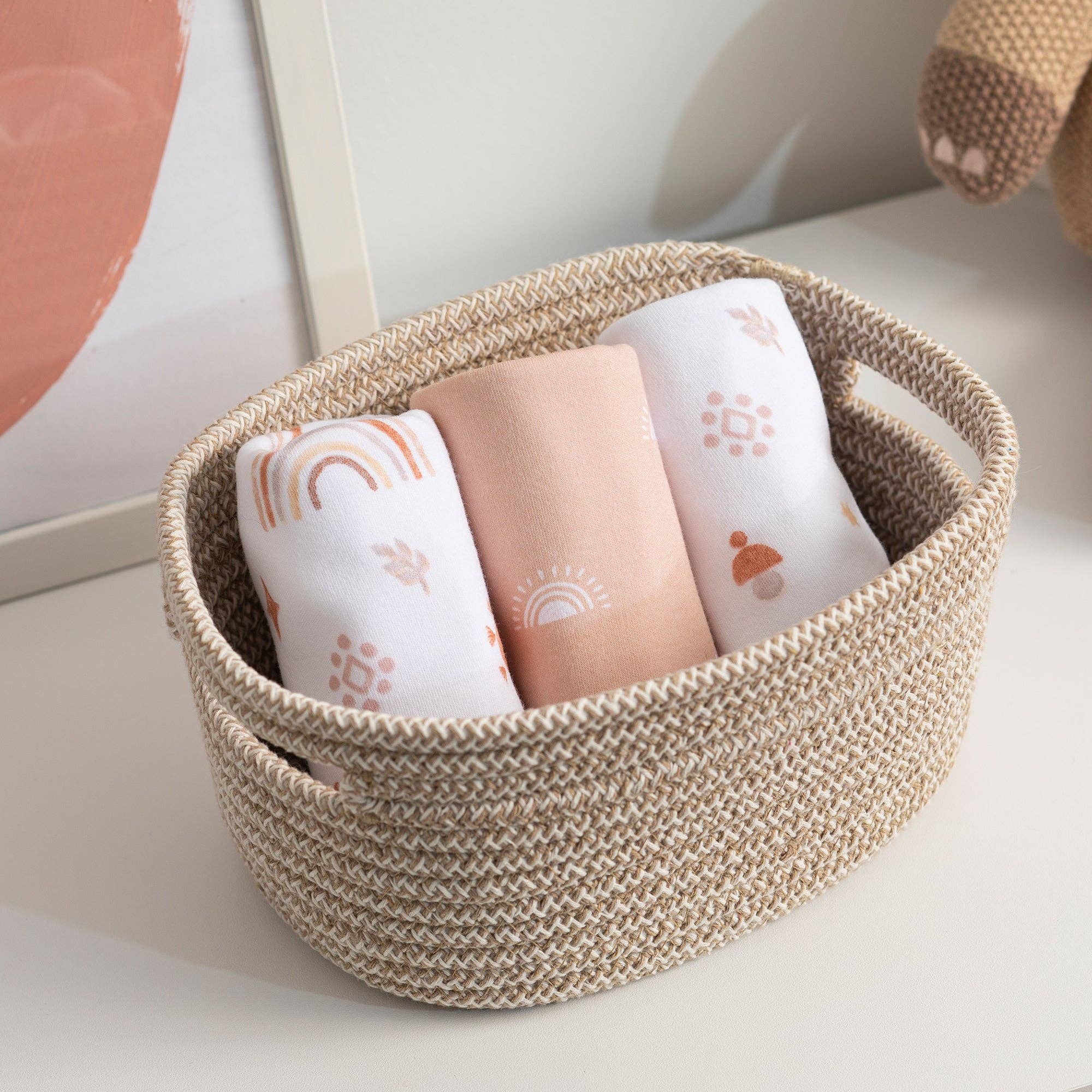 Living Textiles 3 Pack Wash cloths Bohemian Bliss