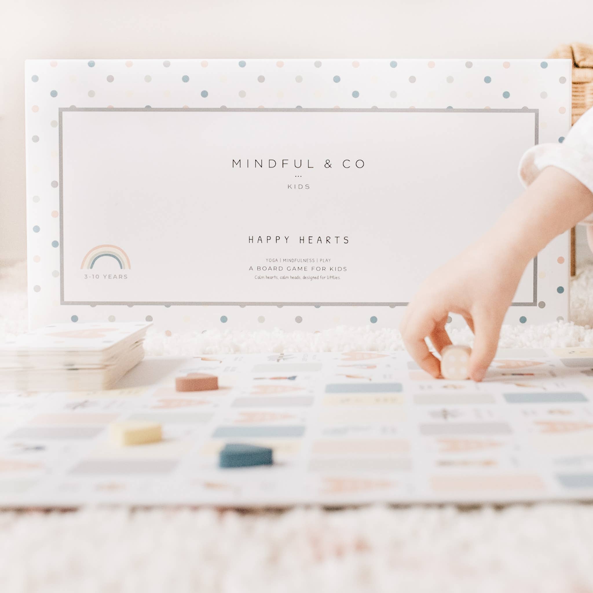 Mindful and Co Kids - Happy Hearts Mindfulness Board Game for Kids