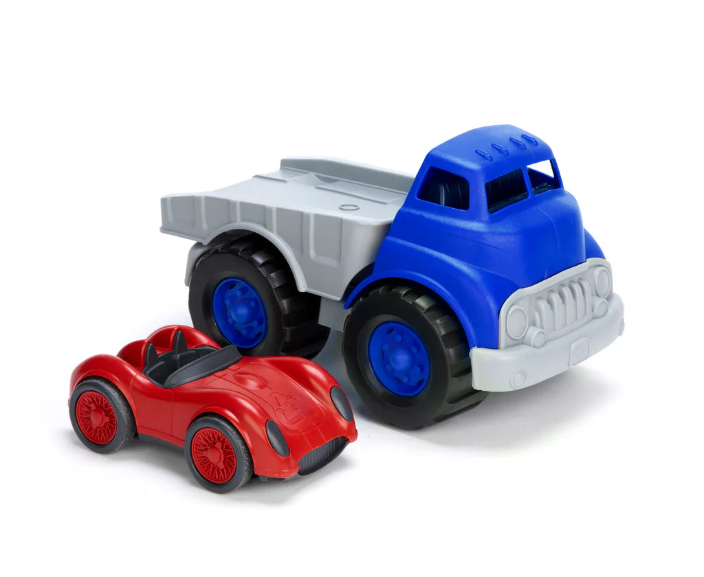 Green Toys | Flatbed with Red Race Car