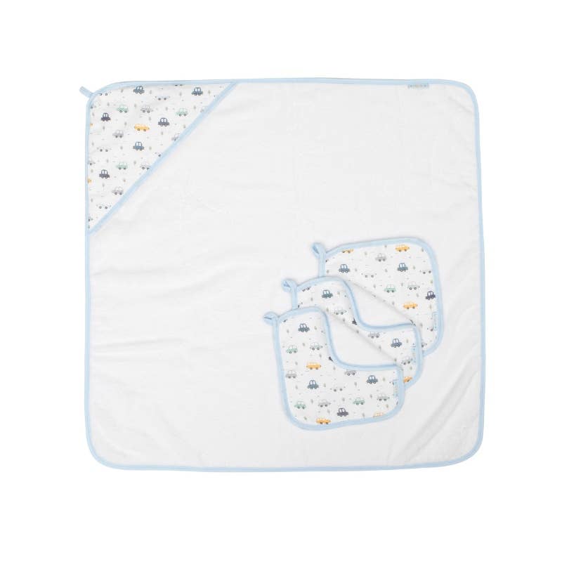 All4Ella | Wash Cloths 3pk | Beep Beep