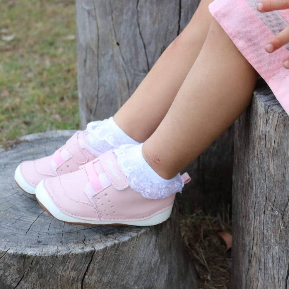 Billycart Kids | ELLIE pink baby and toddler girls sneakers