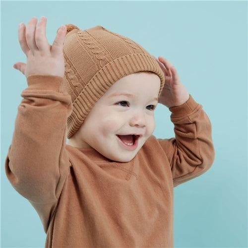 Tiny Twigs Cable Knit Beanie