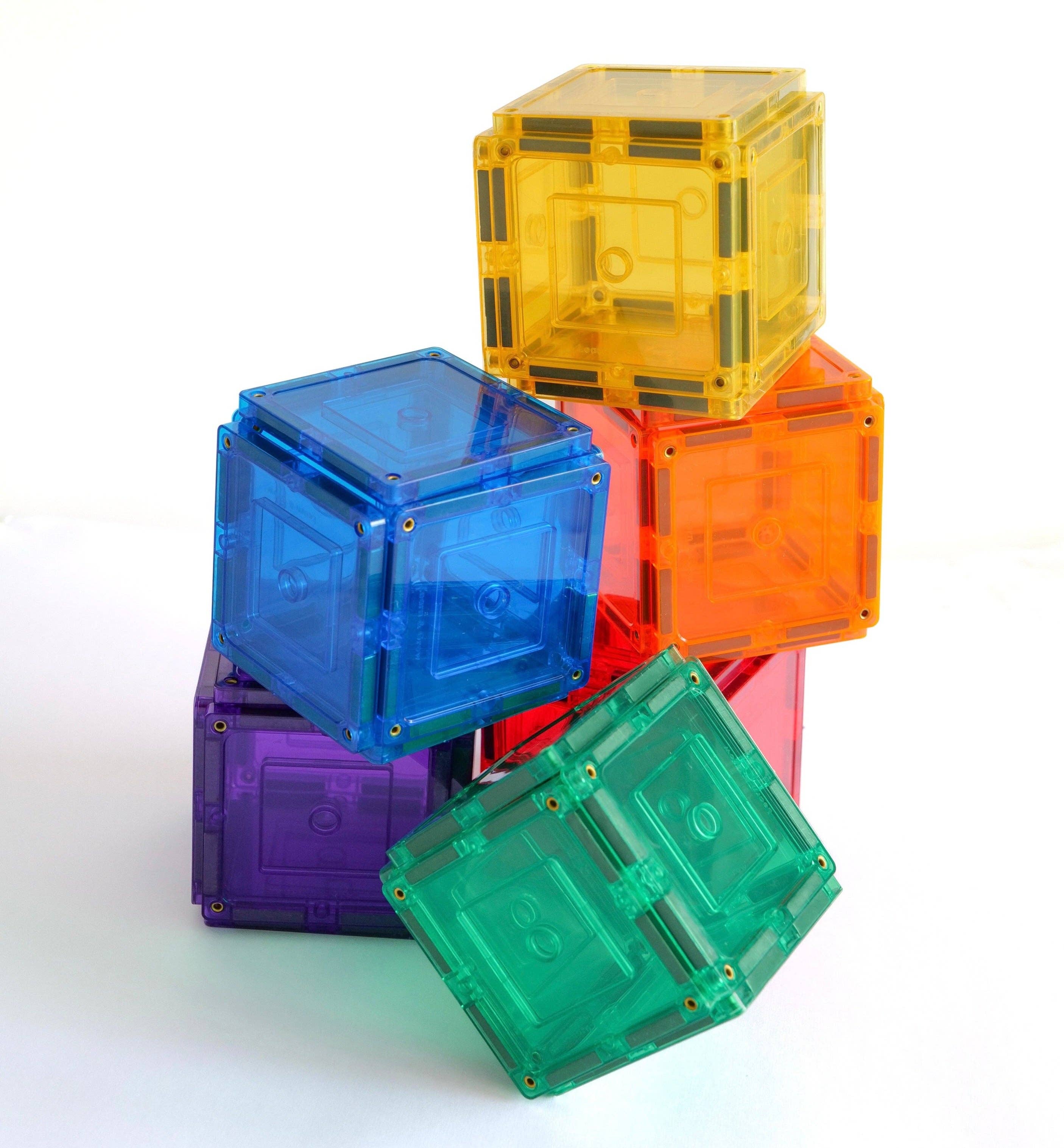 Learn & Grow Magnetic Tiles - Small Square Pack (36 piece)