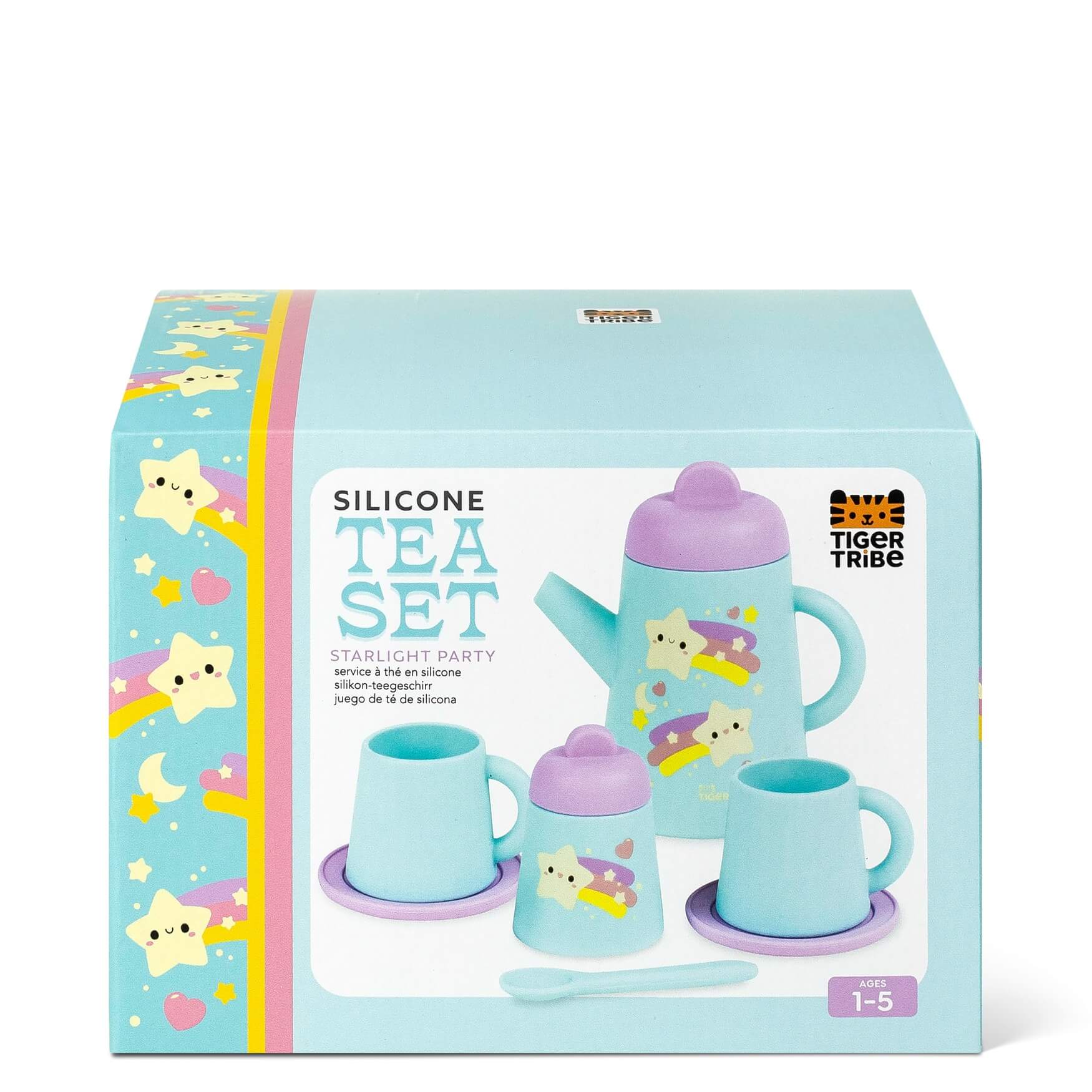 Tiger Tribe Silicone Tea Set | Starlight Party