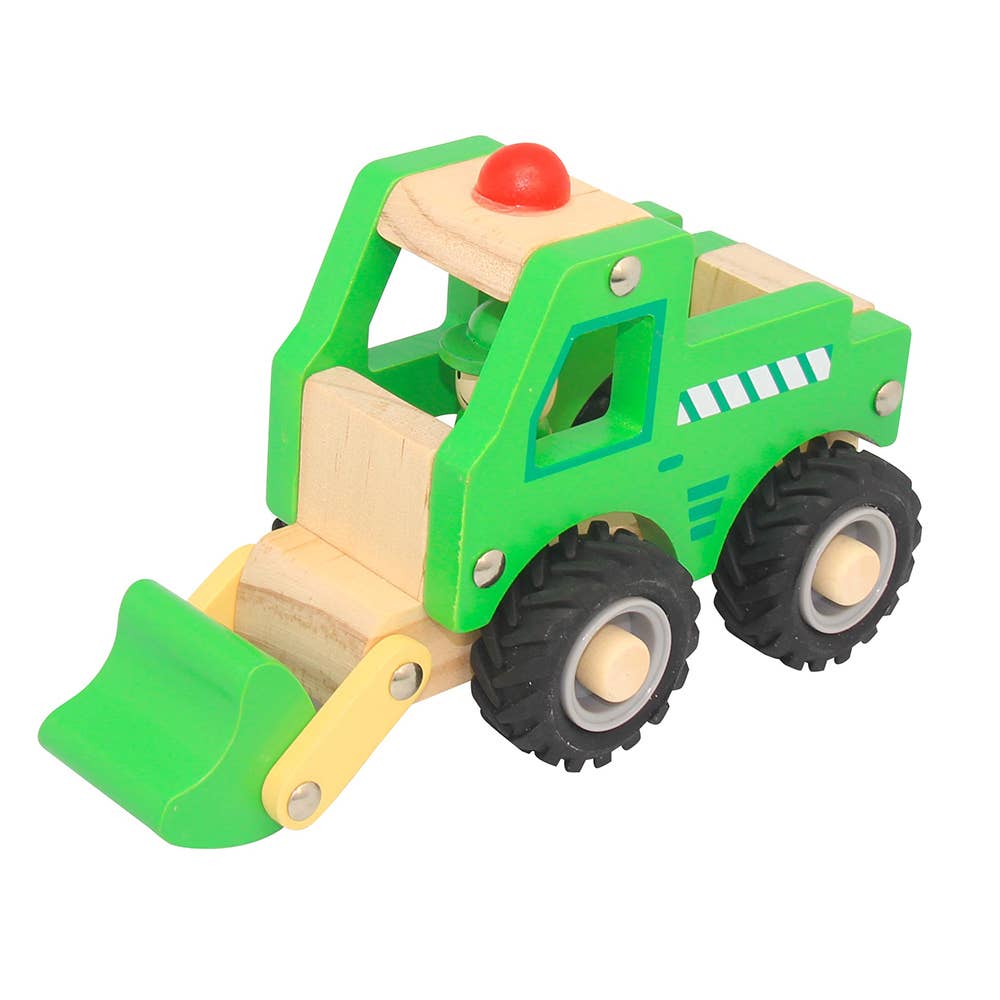 Toyslink Wooden Wheelie Vehicle | Digger