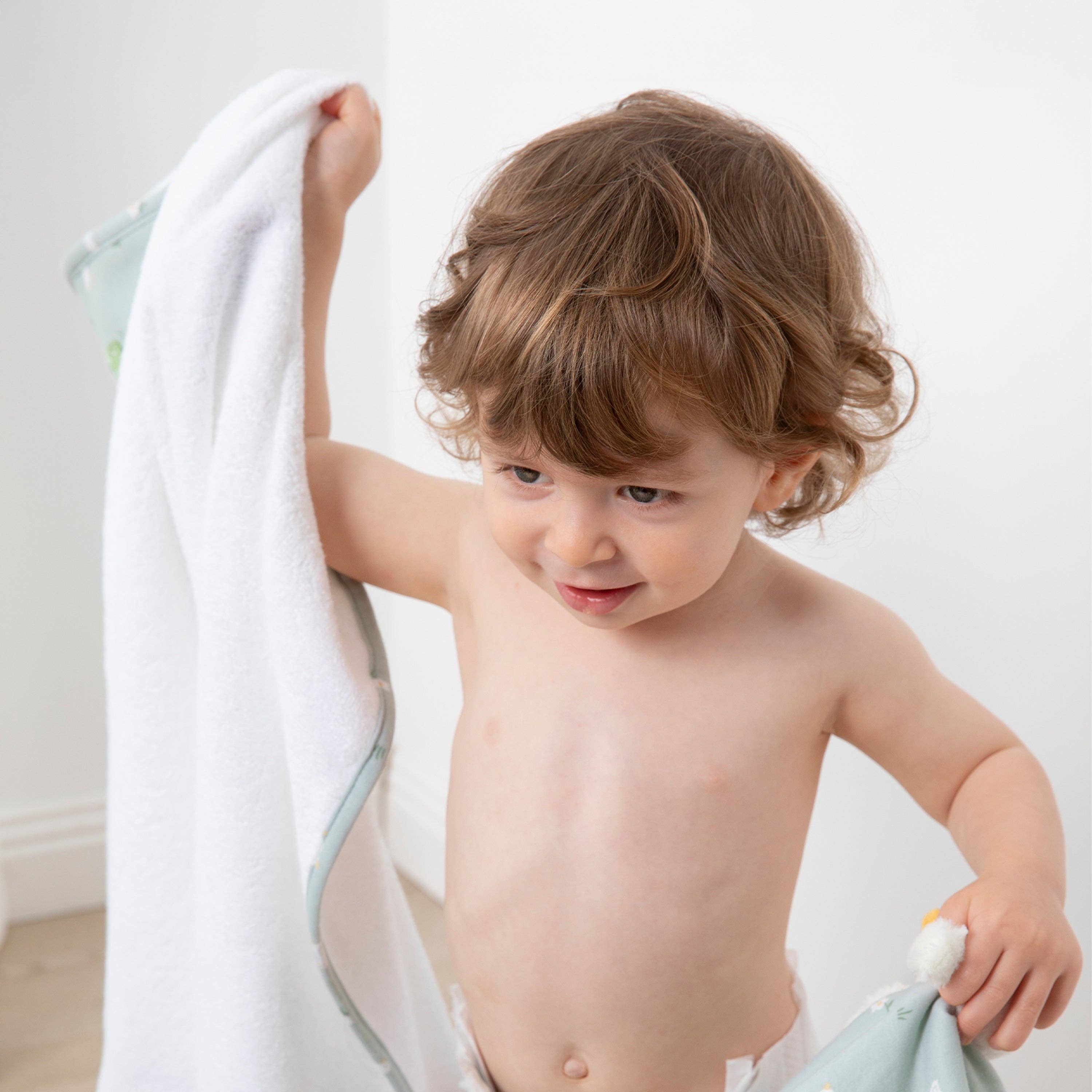 Living Textiles | Hooded Towel | Goosey Goosey