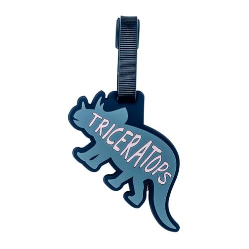 Spencil Bag Tag - Kidosaurus