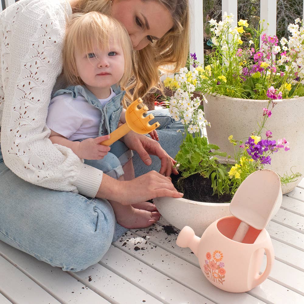 Living Textiles My First Garden Set | Blush Flowers