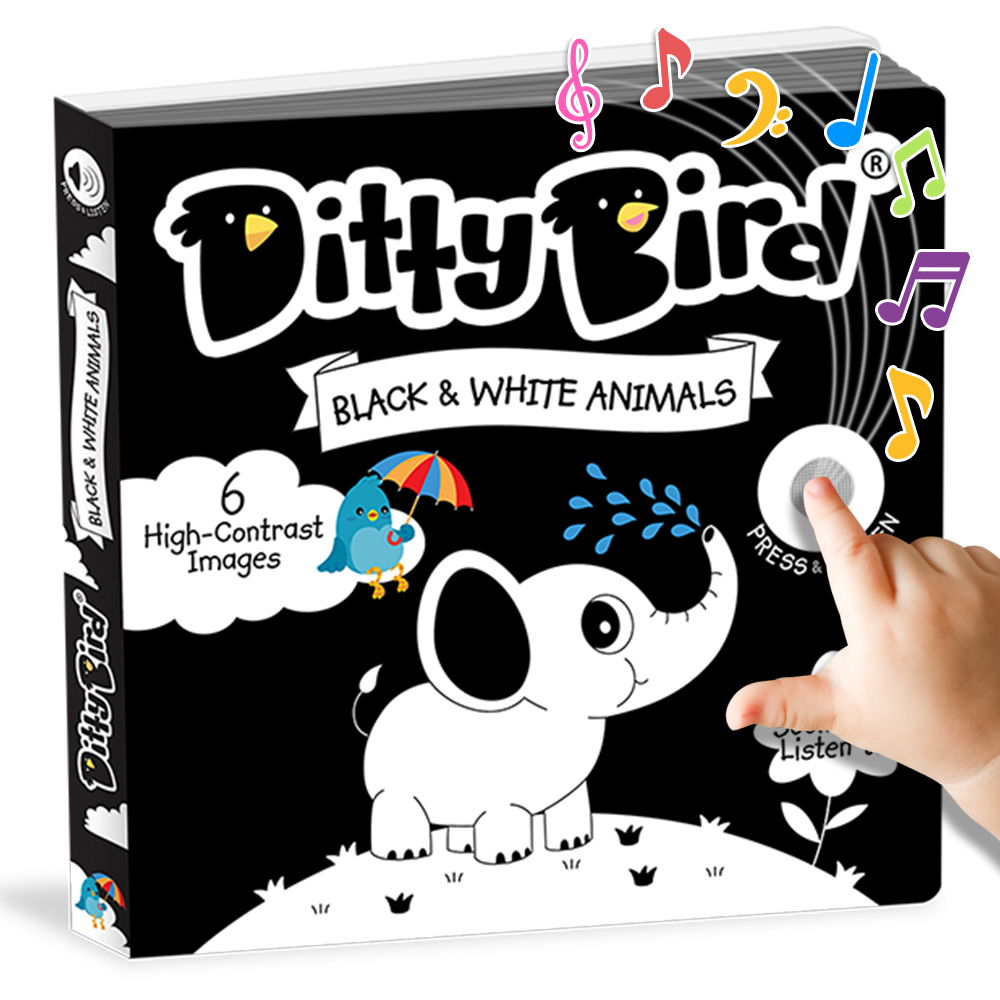 Ditty Bird | Black and White Sound Book