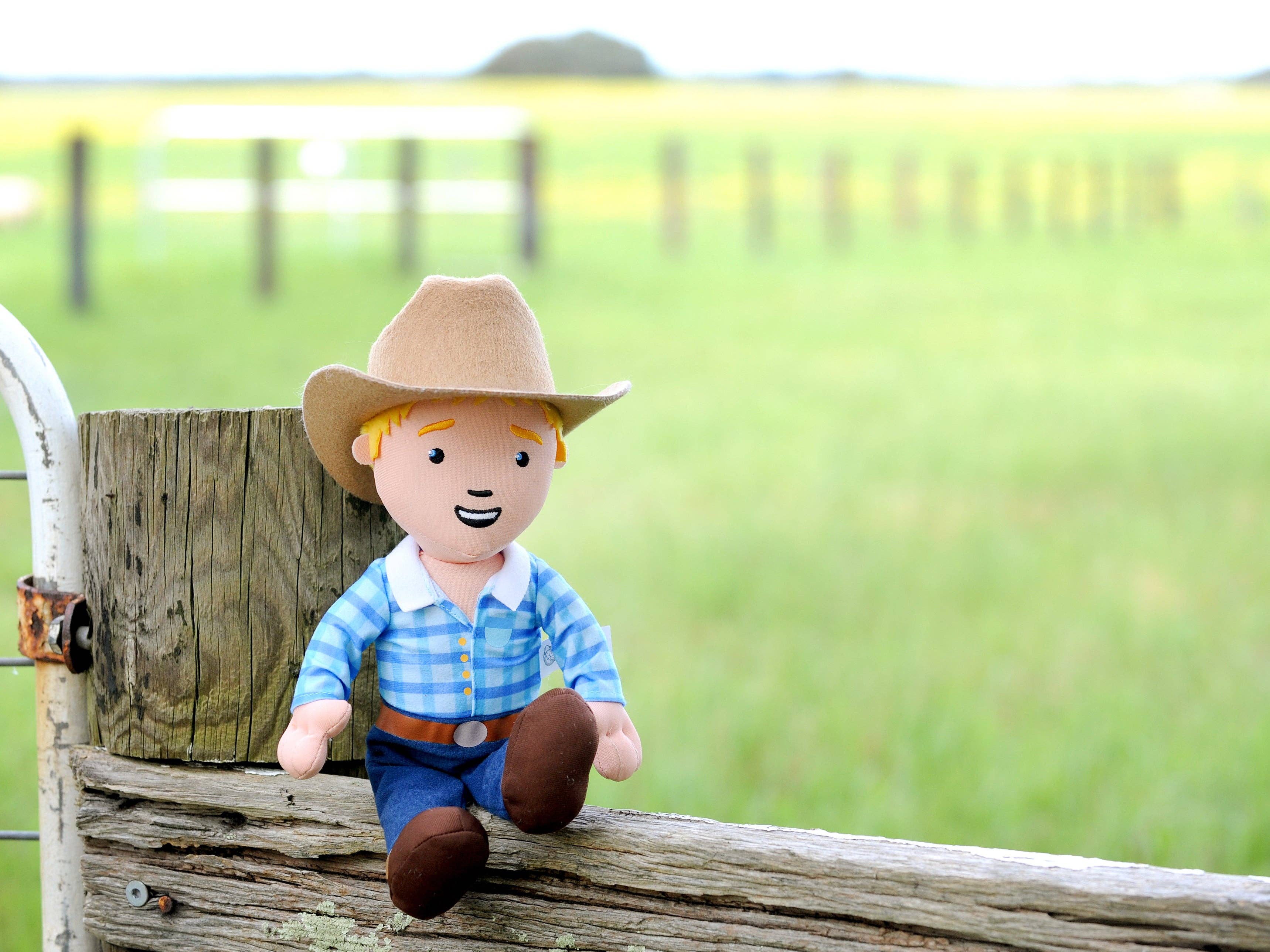 George the Farmer Cuddle Doll