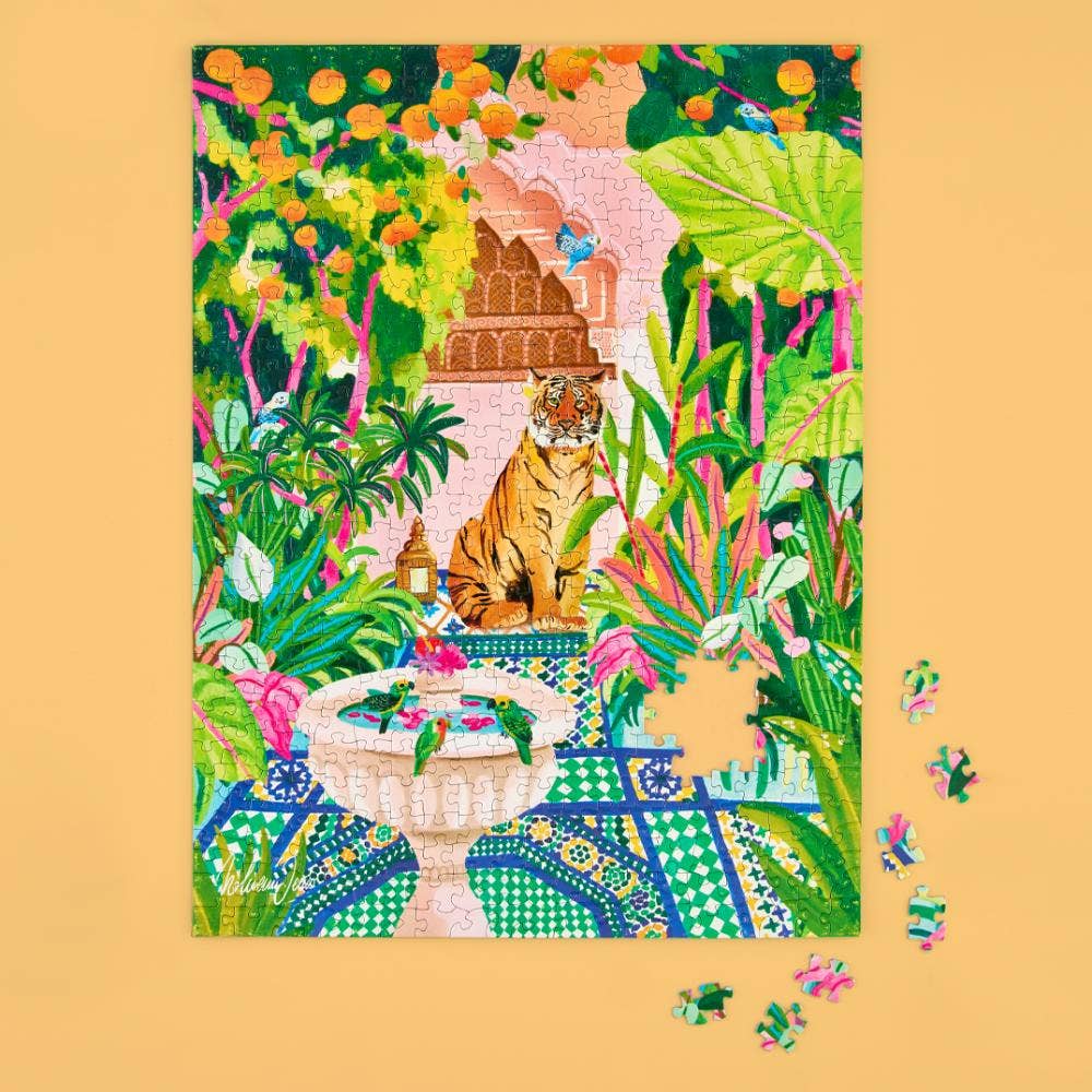 WerkShoppe Puzzle | Peaceful Oasis - Slip Box 500 Pc