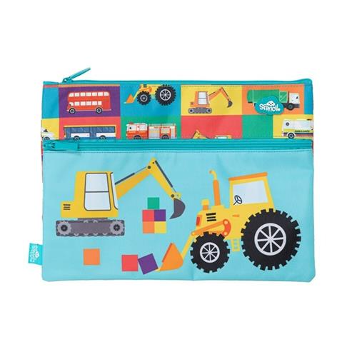 Spencil A4 Pencil Case Transport Town