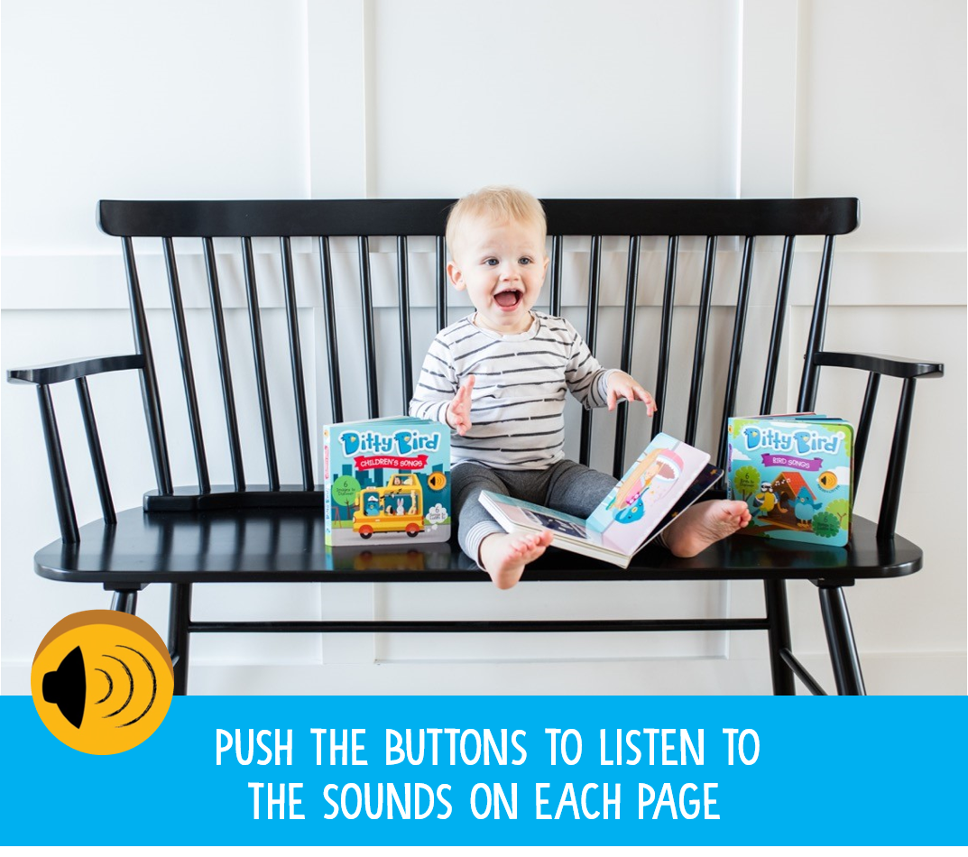 Ditty Bird | Baby Sound Book | Classical Music Mozart-Beethoven