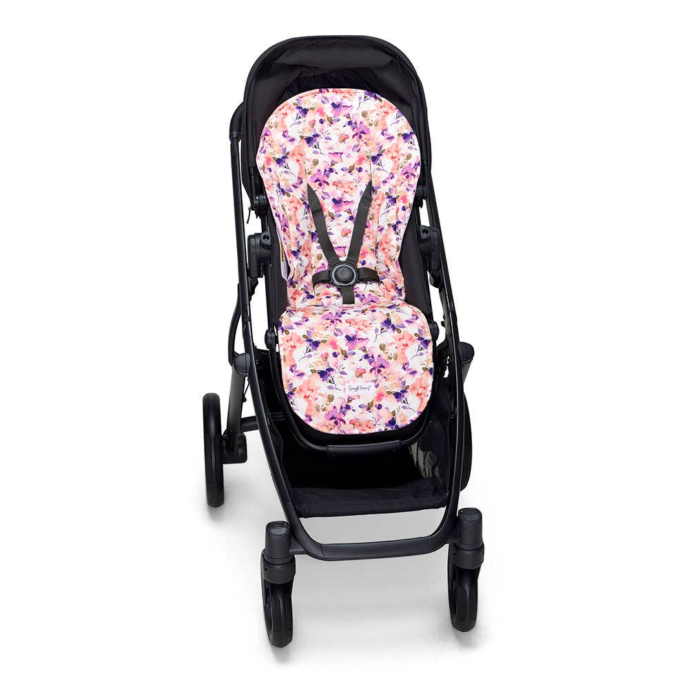 Snuggle Hunny - Blushing Beauty Universal Organic Pram Liner