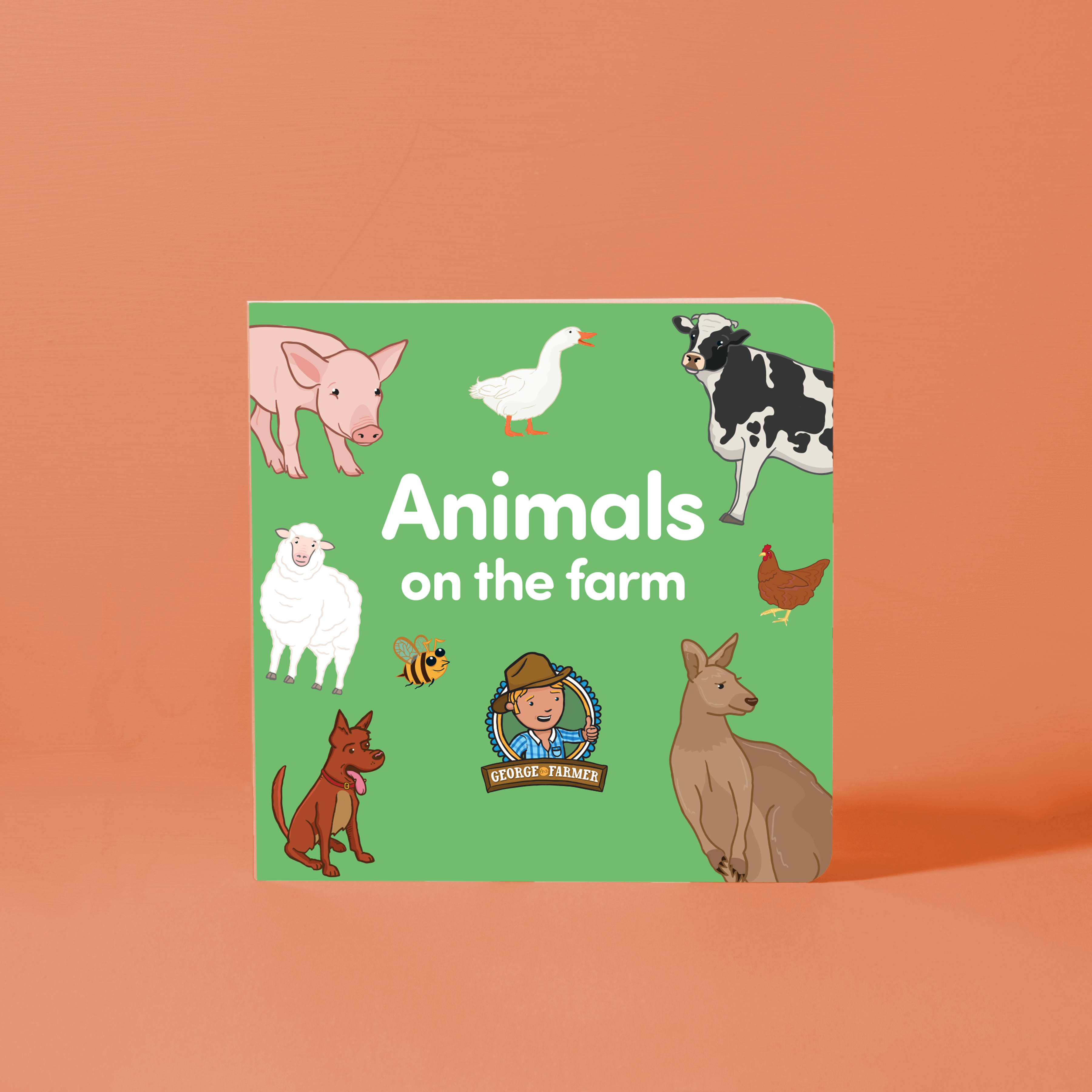 Animals on the Farm Board Book
