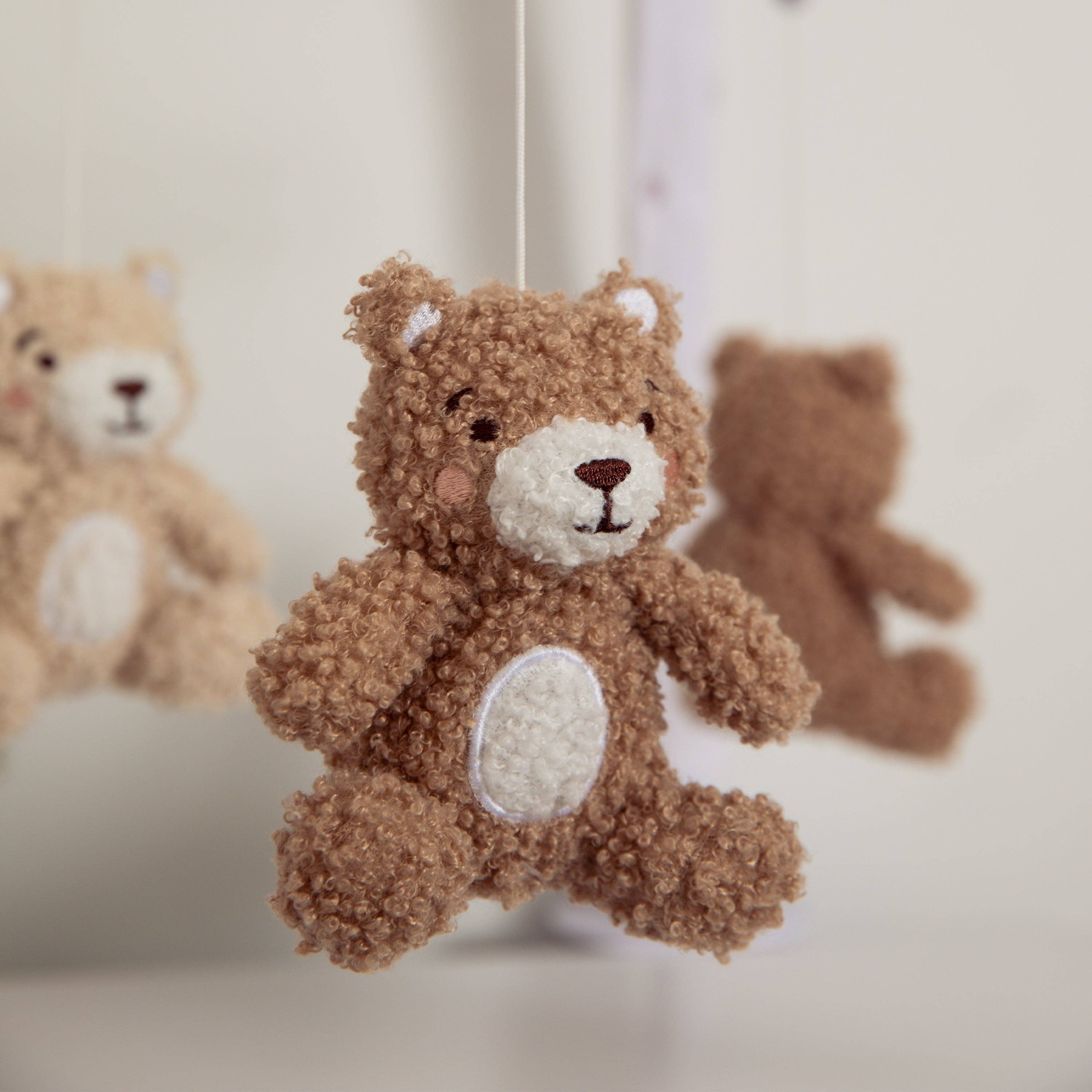Living Textiles - Musical Mobile Set - Cuddly Bear