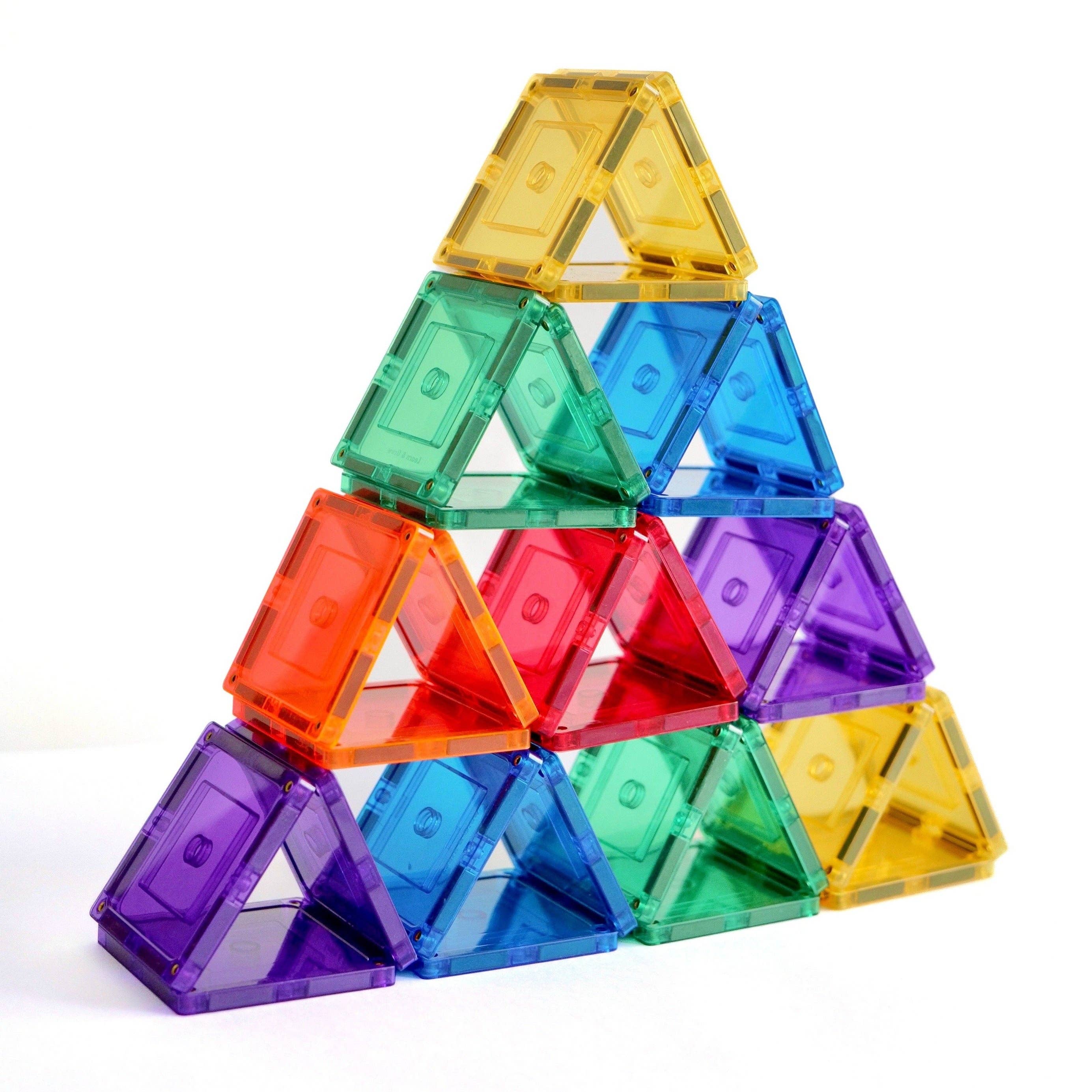 Learn & Grow Magnetic Tiles - Small Square Pack (36 piece)