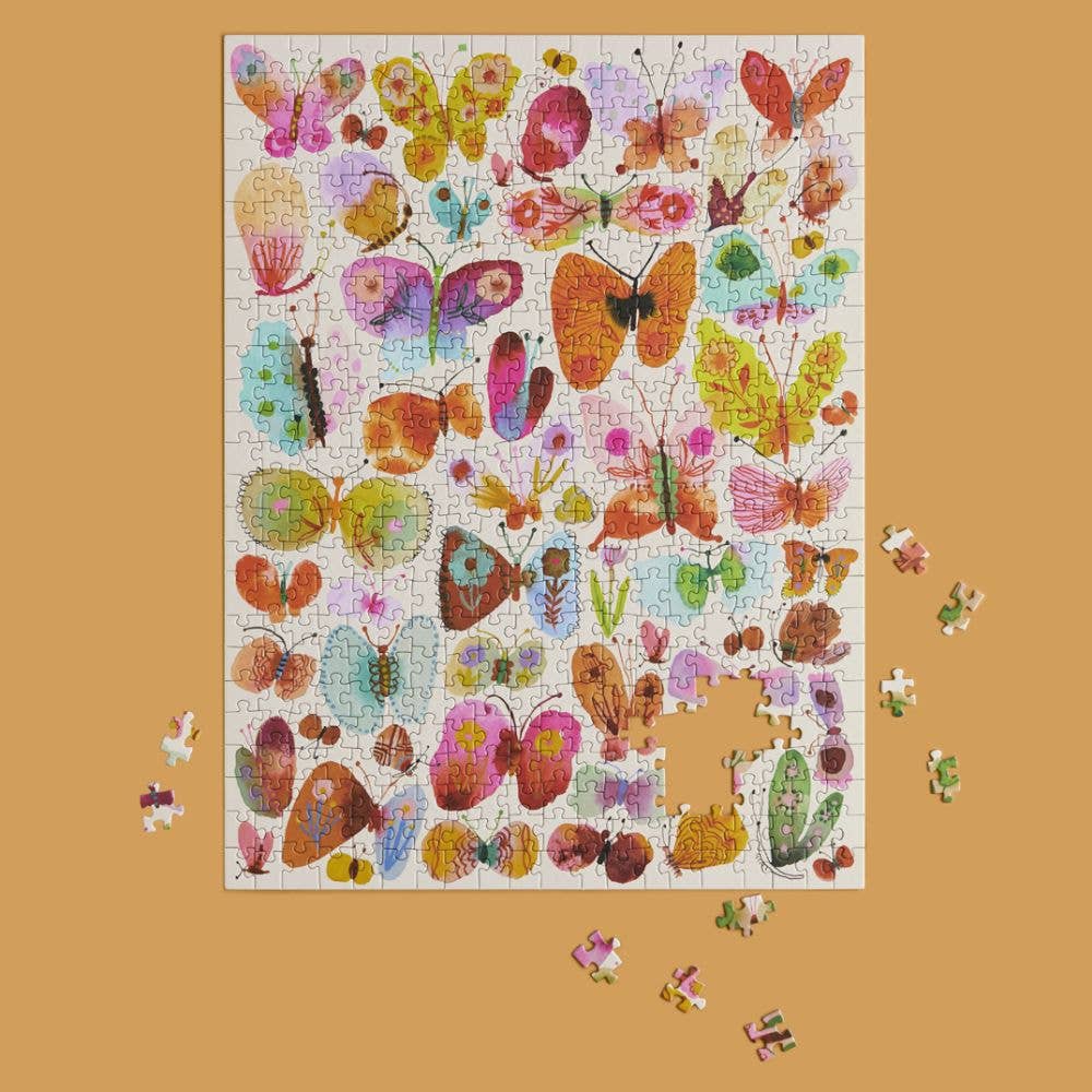 WerkShoppe Puzzle | Belize Butterflies 500 Pc
