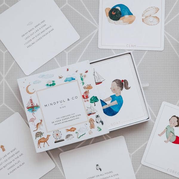 Mindful and Co Kids - Yoga Flash Cards for Kids – Calm, Focus & Movement