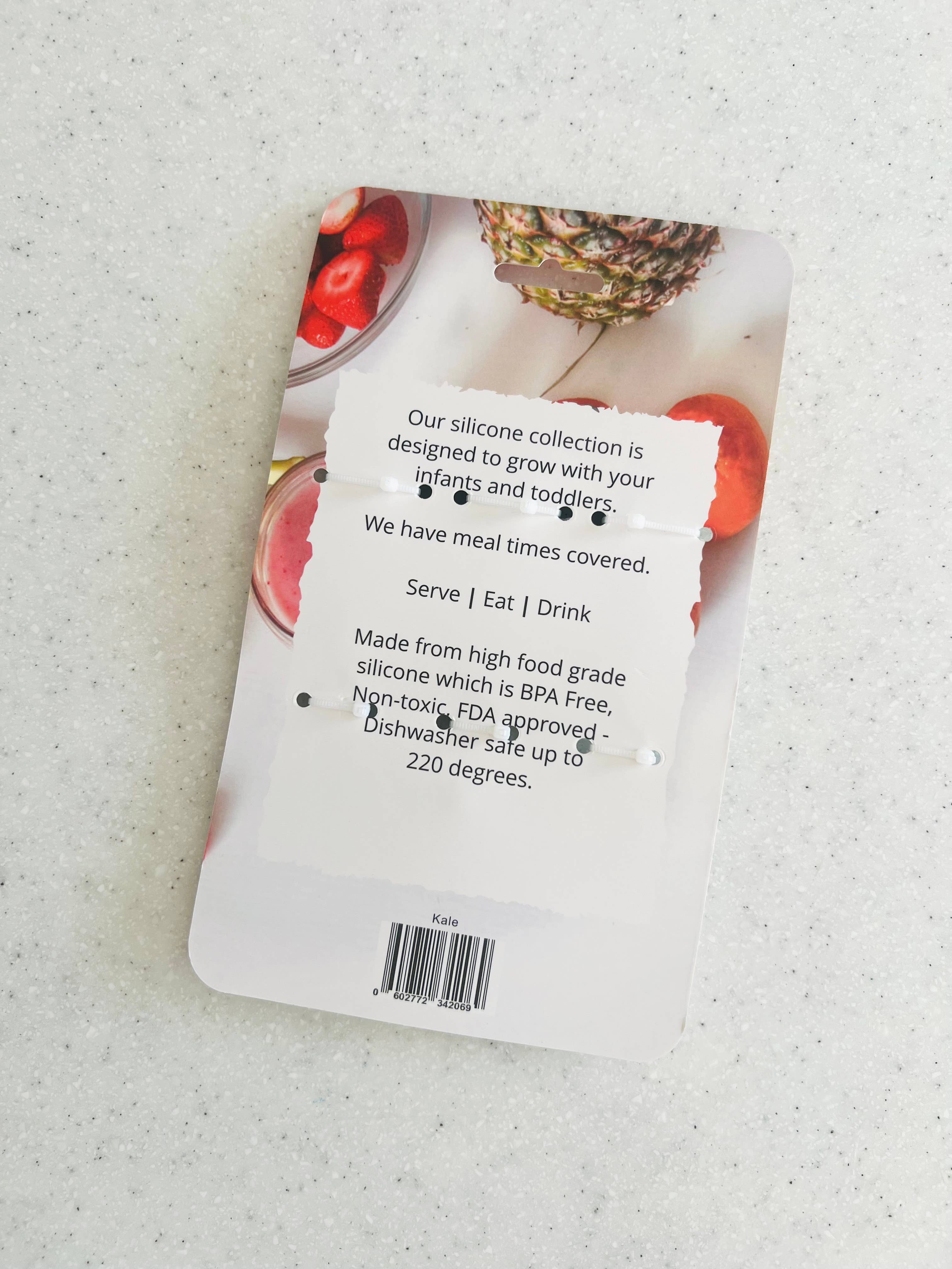 Cuddle Bug & Co | Mini & Me Metal Cutlery Set | Kale
