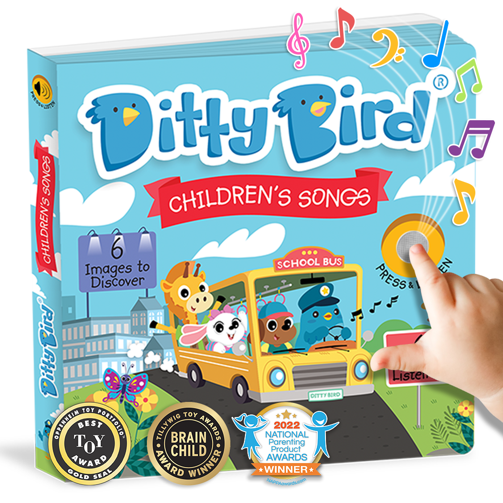 Ditty Bird | Sound Book |Children´s Songs