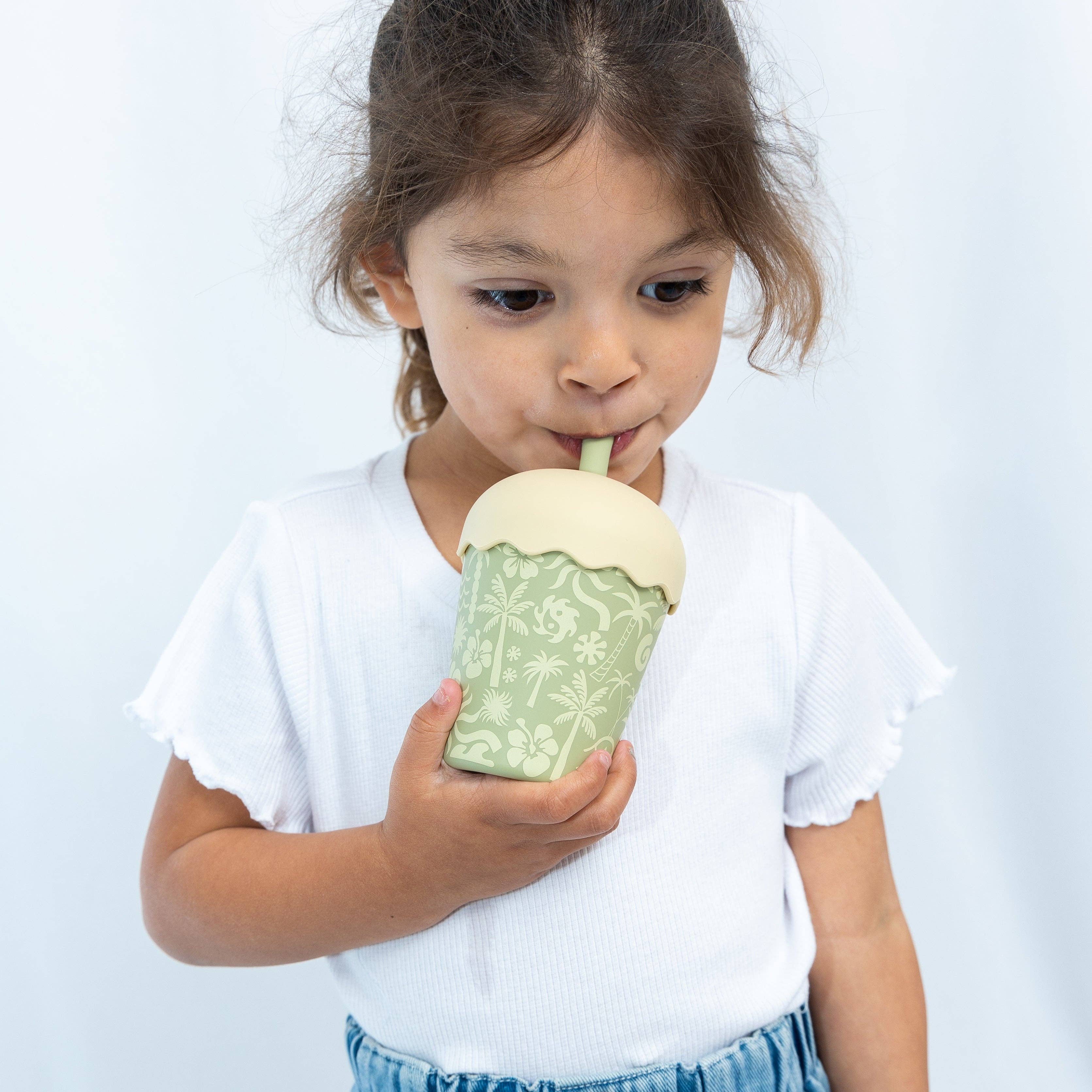 Chino Club | Moana Mini Smoothie Cup & Straw 200ml