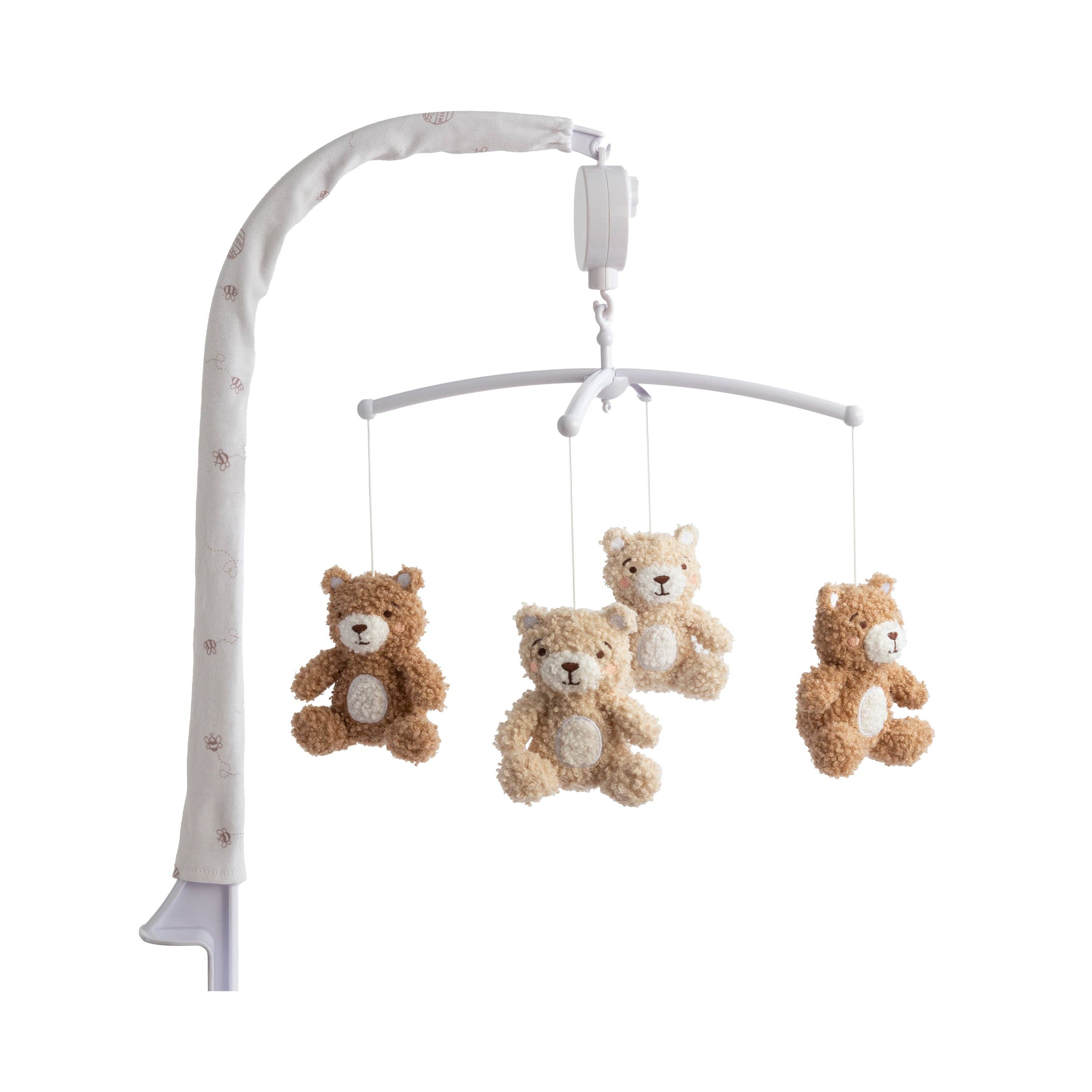 Living Textiles - Musical Mobile Set - Cuddly Bear