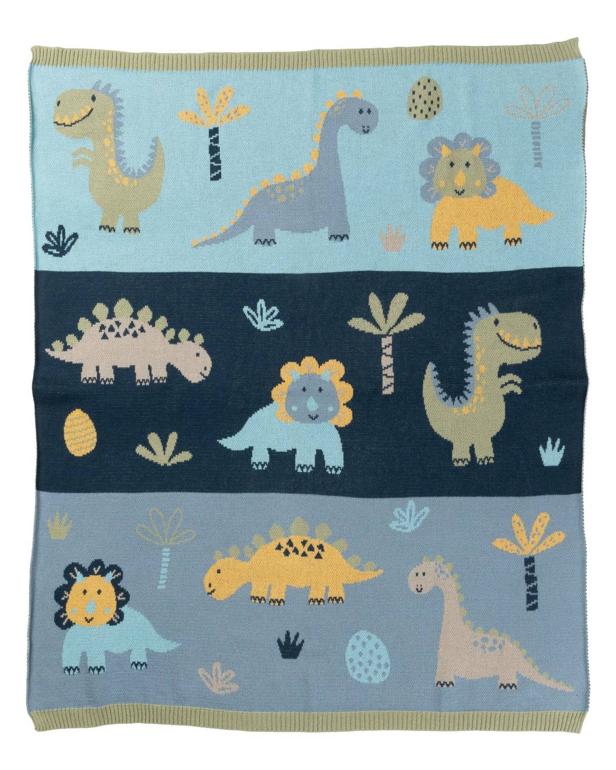 Indus Design - Derry Dino Baby Blanket