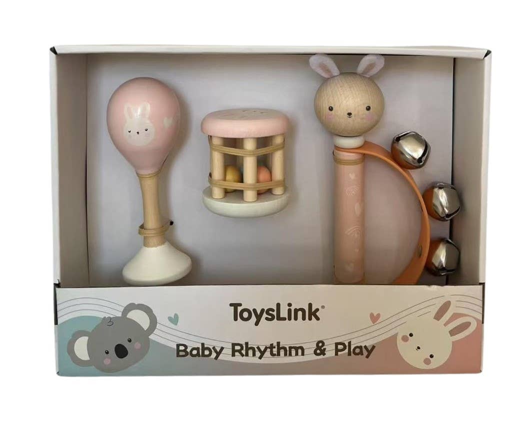 ToysLink | Wooden Baby Musical Set | Bunny