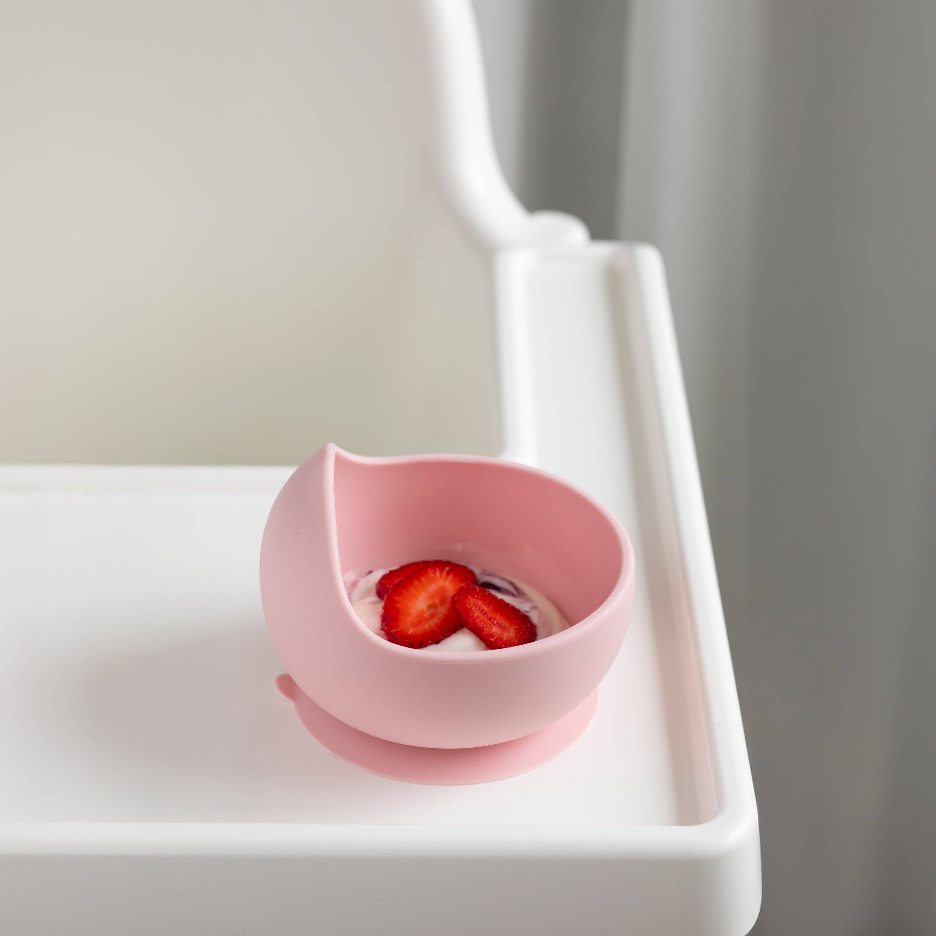 Living Textiles - Silicone Bowl- Light Pink