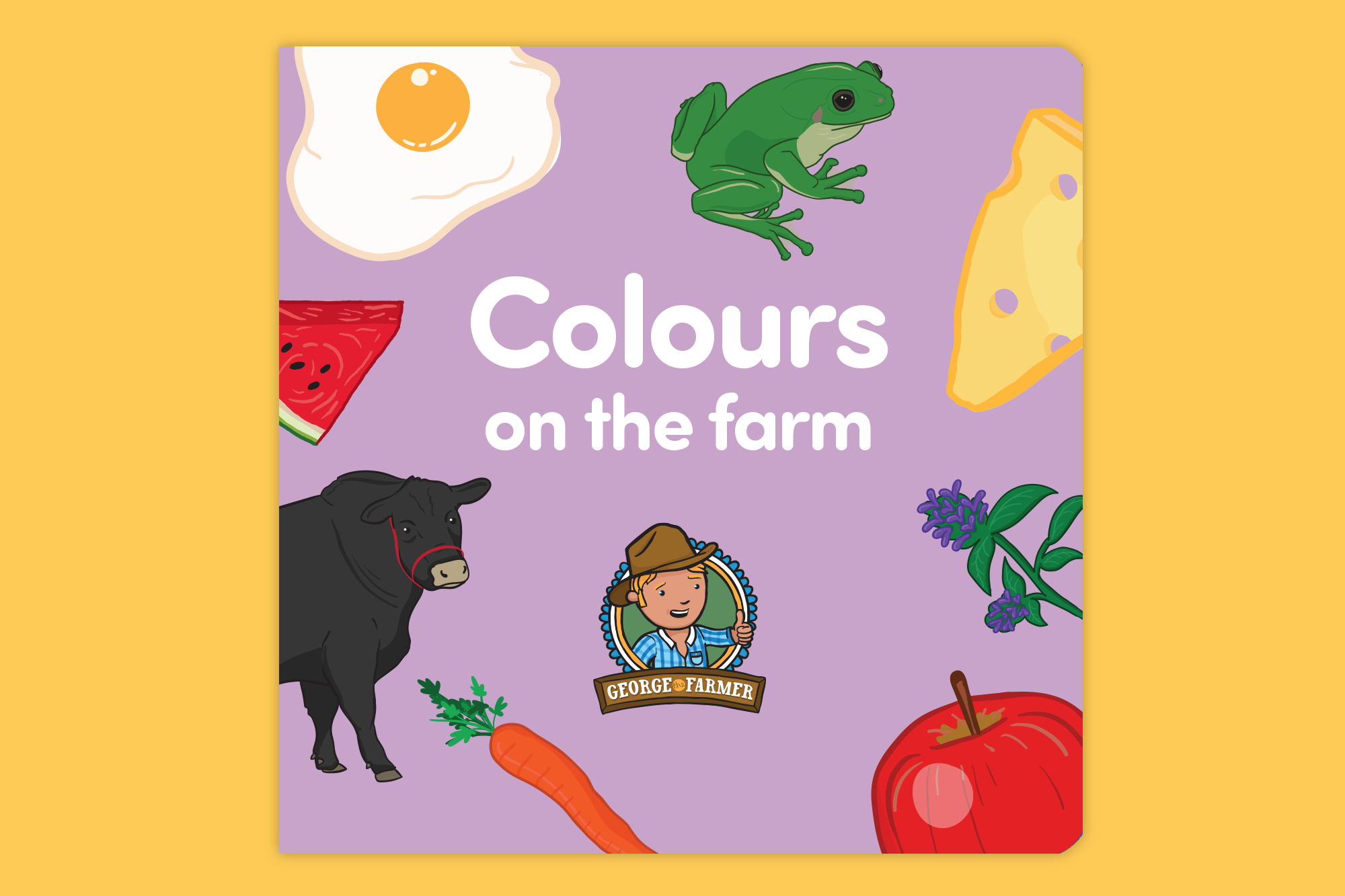 Colours on the Farm Board Book