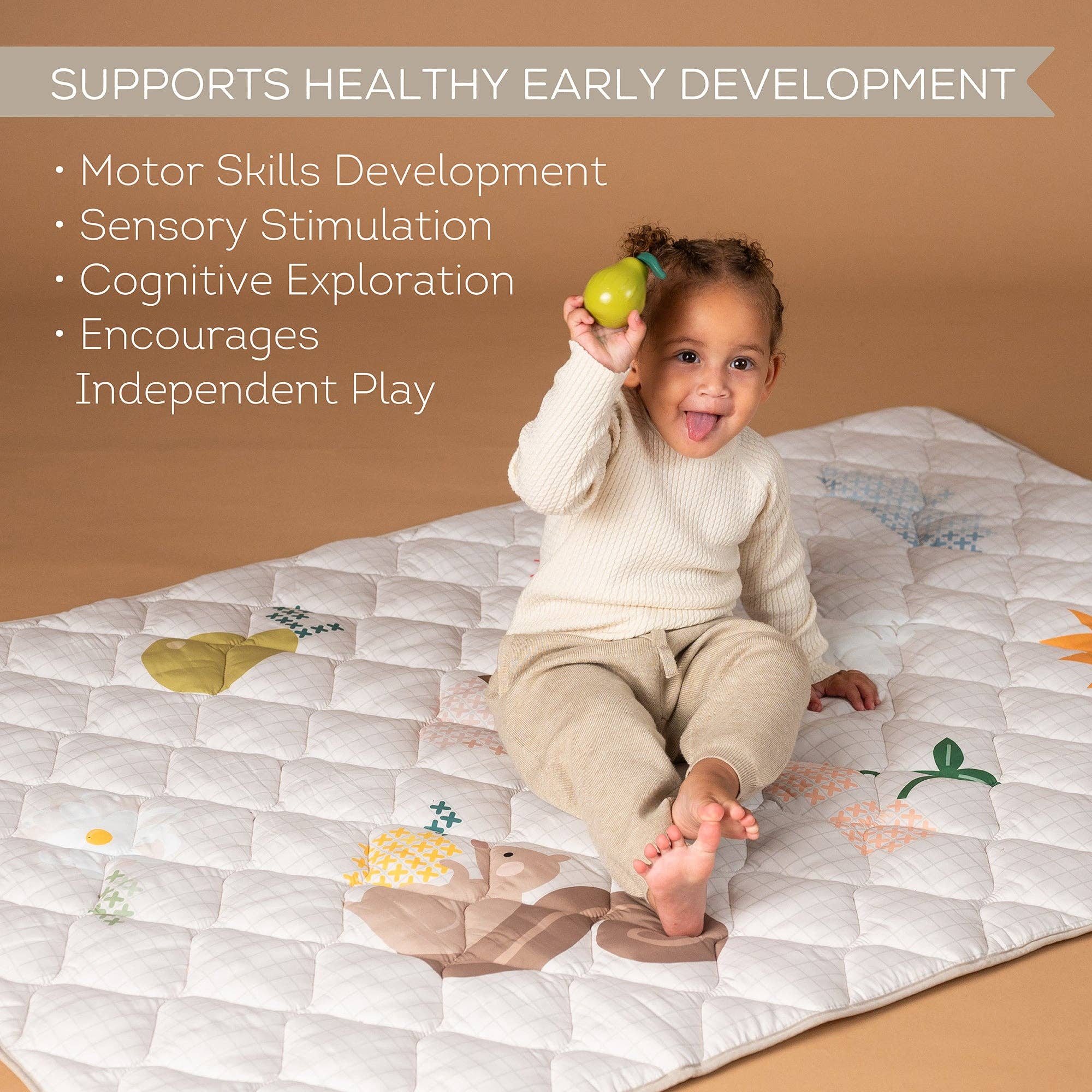 Playette | Taf Toys Fantasy Bloom Quilted Play Mat