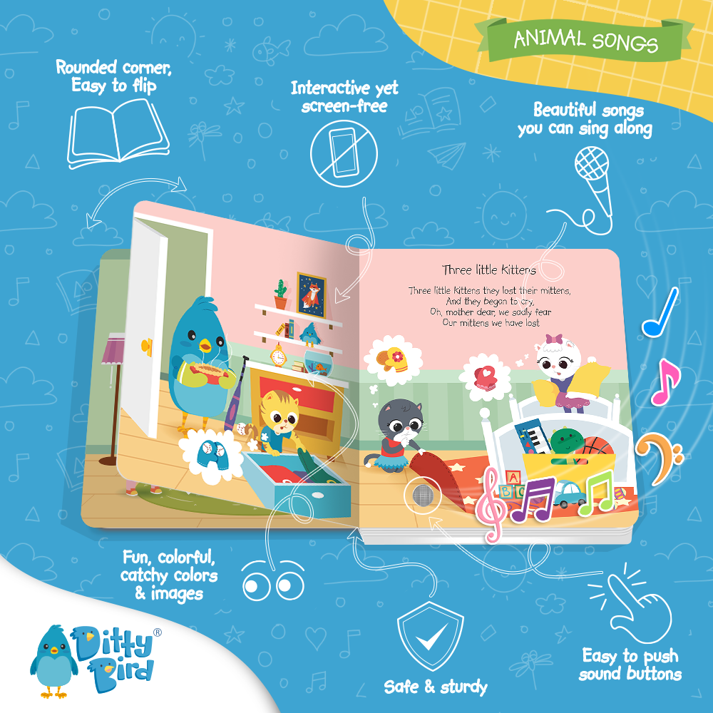 Ditty Bird | Animal songs incl.Baby Shark
